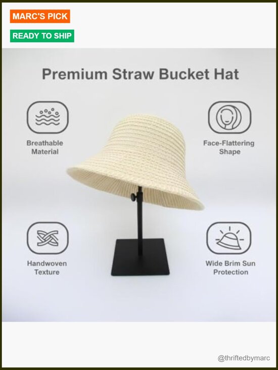 Foldable Wide Brim Sun Hat - Lightweight Packable Beach Hat
